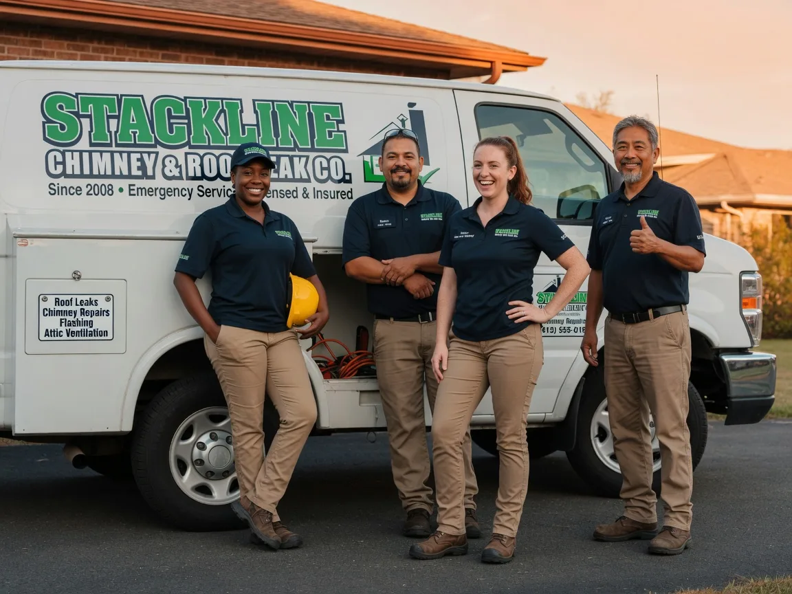 Chimney flashing repair company in Tipton, CA